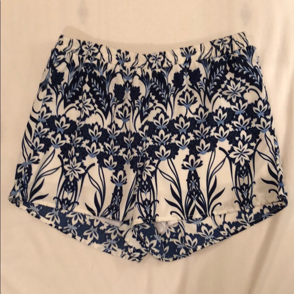Blue White Shorts